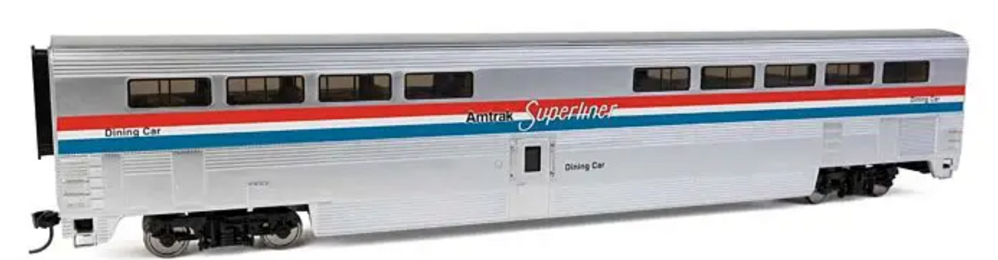 Walthers Proto 920-12034 HO Scale - 85' Pullman-Standard Superliner I Diner - Lighted Amtrak(R) #38003 (Phase III)
