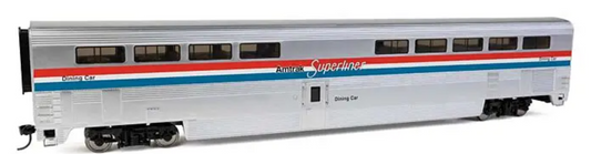 Walthers Proto 920-12034 HO Scale - 85' Pullman-Standard Superliner I Diner - Lighted Amtrak(R) #38003 (Phase III)