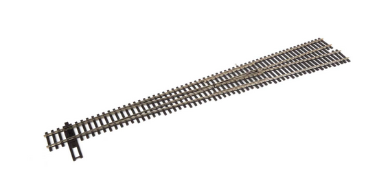 Walthers 948-83022 HO Scale - Code 83 Nickel Silver DCC-Friendly #10 Turnout - Right Hand
