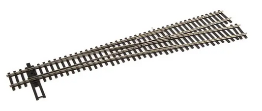Walthers 948-83018 HO Scale - Code 83 Nickel Silver DCC-Friendly #6 Turnout - Right Hand
