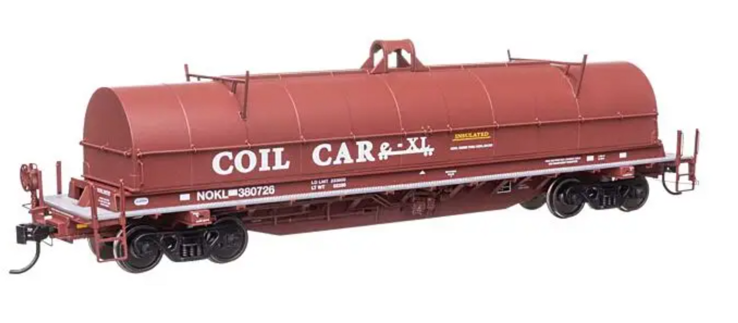 Walthers Proto 920-105712 HO Scale - 52' NSC Type II 110 Ton Coil Car - NOKL #380712