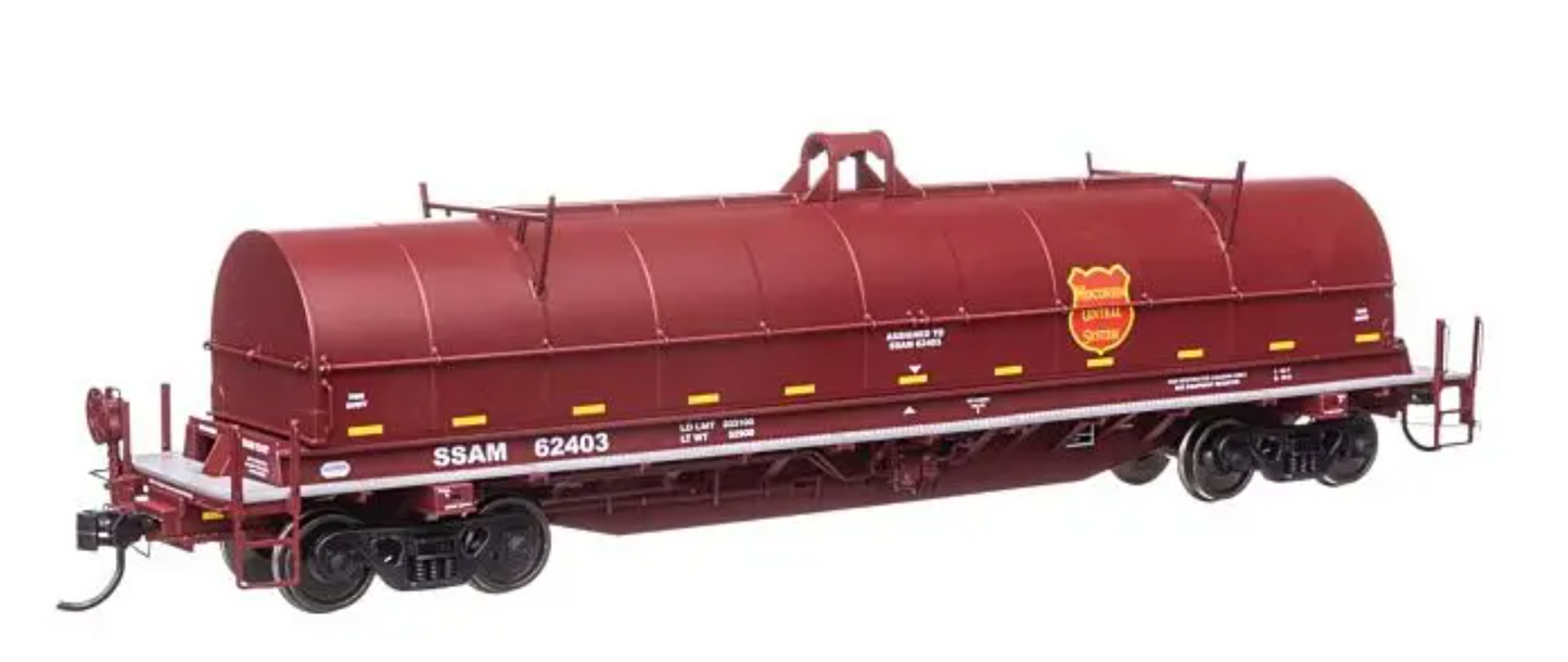 Walthers Proto 920-105718 HO Scale - 52' NSC Type II 110 Ton Coil Car - Wisconsin Central #62439