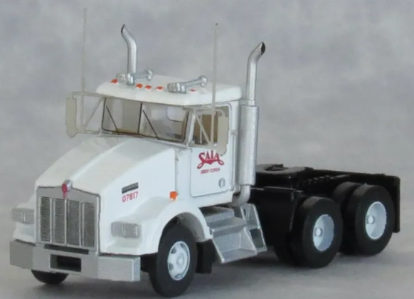 Trainworx 48092-01 N Scale - Semi Tractor Freightliner Kenworth T800  Saia #07817
