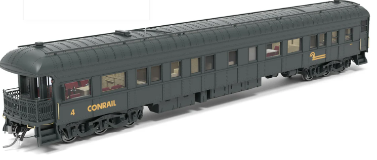 Broadway Limited BLI9727 HO Scale Conrail Business Car #4, Dark Green