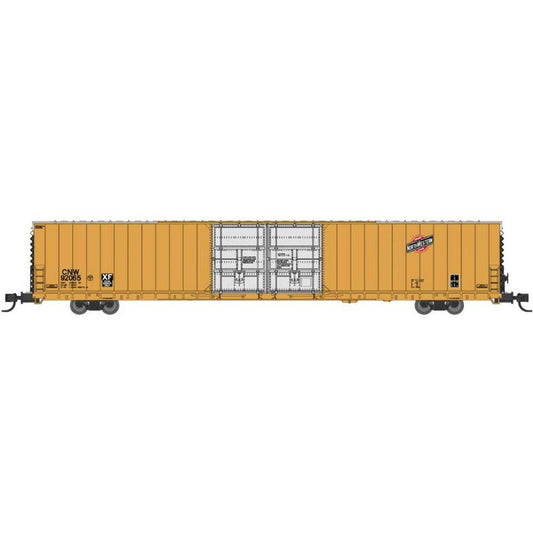 Bluford Shops PS 86' Auto Parts Double Door Boxcar Chicago & Northwestern #92050 N Scale