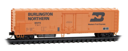 MicroTrains Line 082 00 010 N SCALE -Burlington Northern 51' Reefer rd#791