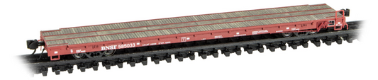 MicroTrains Line 134 00 021 N SCALE - BNSF Flatcar (Copy)