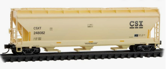 MicroTrains Line 094 00 931 N SCALE -CSX 3 Bay Covered Hopper