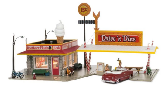 Woodland Scenics BR4929 -N Scale- Drive n Dine Building