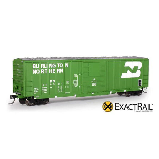 ExactRail Evans 5277 Box Car Burlington Northern #219346 HO Scale