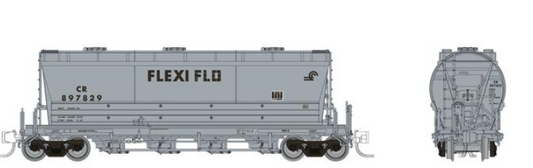 Rapido 533006A N Scale - Flexi-Flo Hopper Conrail