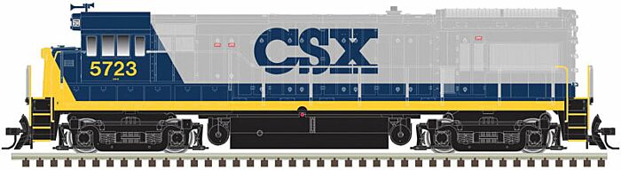 Atlas Master U36B Factory DCC & Sound CSX # 5723 HO Scale