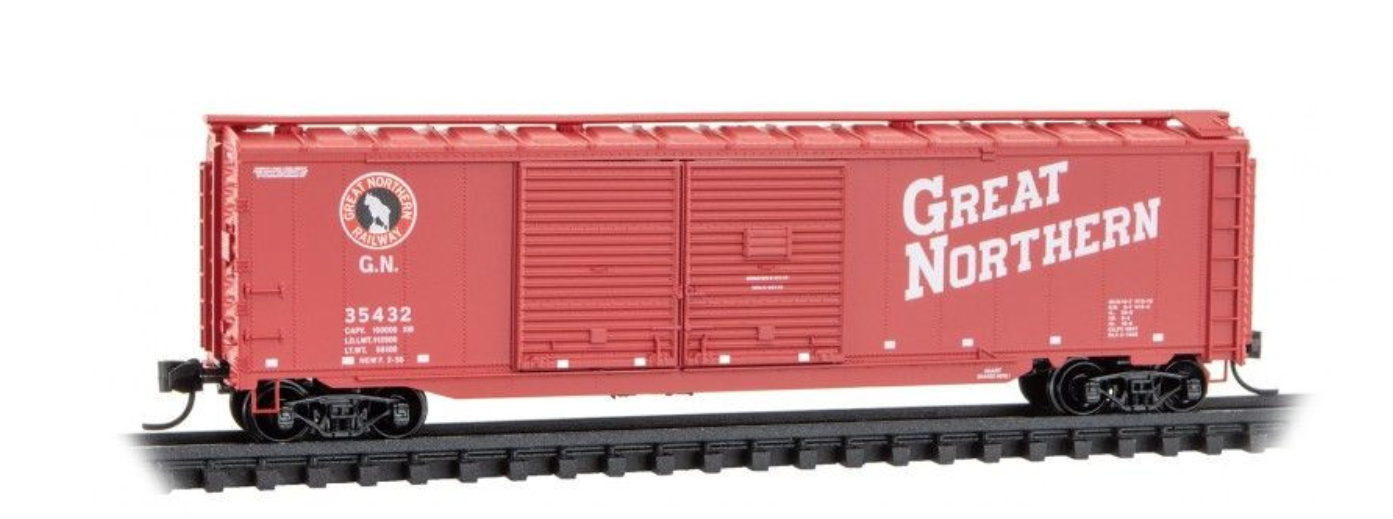 MicroTrains Line 078 00 021 N SCALE - GN50' Standard Boxcar Great Northern