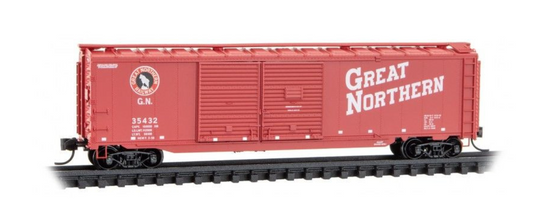 MicroTrains Line 078 00 021 N SCALE - GN50' Standard Boxcar Great Northern