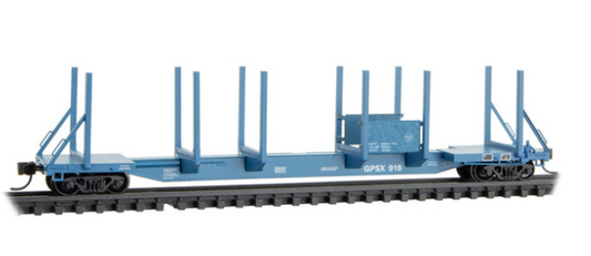 MicroTrains Line 115 00 120 N SCALE - Georgia Pacific 65' 100-Ton Log Car