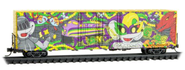 MicroTrains Line 102 00 310 N SCALE - Mardi Gras
