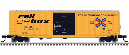Atlas Trainman 50' 6" Boxcar Railbox #32682 N Scale