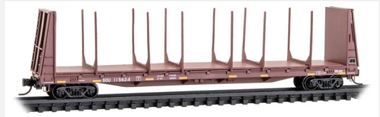 MicroTrains Line 054 00 430 N SCALE - NS/x-Southern Bulkhead Flat Car