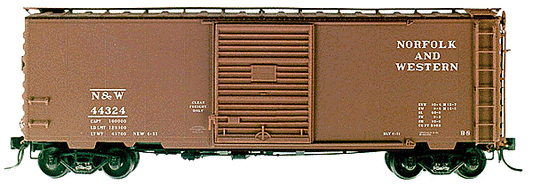 Kadee 40' PS1 Boxcar Norfolk & Western #42099 HO Scale