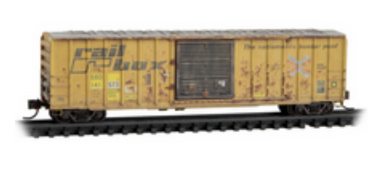 MicroTrains Line 025 44 445 N SCALE - Railbox Repatch #9 Box Car #141573 Seaboard