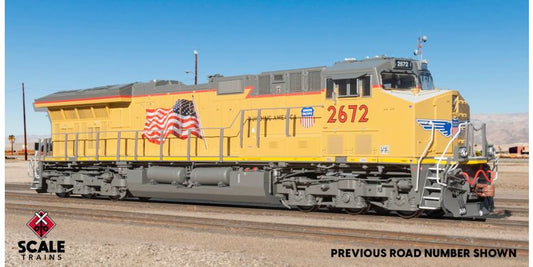 Scale Trains Rivet Counter T4 GEVO ET44AC Factory DCC & Sound Union Pacific #2653 HO Scale