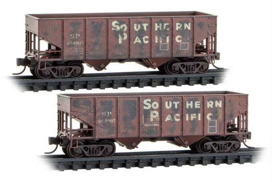 MicroTrains Line 983 05 094 N SCALE - Southern Pacific Weathered 2 - Pack 464838, 464987