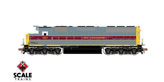 Scale Trains Rivet Counter SD45 Factory DCC & Sound Erie Lackawanna #3623 HO Scale
