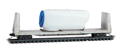 MicroTrains Line 054 44 471 N SCALE - Flatcar, Bulkhead - Transportation Technology Services - 35487