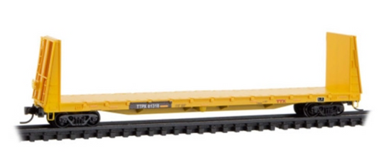 MicroTrains Line 054 00 461 N SCALE - TTX 61' 8" Bulkhead Flatcar